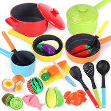 Cargar imagen en el visor de la galería, Gilobaby Juego De Accesorios De Cocina Juegos De Comida Para