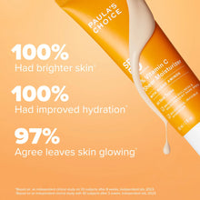 Cargar imagen en el visor de la galería, Paula's Choice Hidratante Transparente Vitamina C 5% + SPF 50 | Protector Solar Iluminador | Todo Tipo de Piel