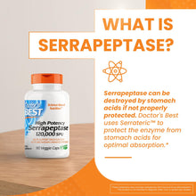 Cargar imagen en el visor de la galería, Serrapeptase De Alta Potencia 120.000 De Unidades. Drb-00231