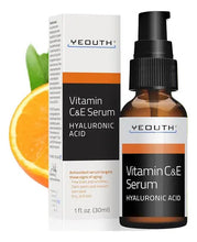 Cargar imagen en el visor de la galería, Yeouth Sérum Facial Vitamina C + Ácido Hialurónico | Iluminador Antienvejecimiento