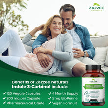 Cargar imagen en el visor de la galería, Zazzee Indole-3-carbinol De Alta Absorción I3c 200 Mg Por