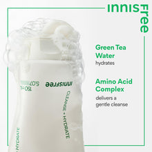 Cargar imagen en el visor de la galería, Innisfree Espuma Limpiadora De Aminoácidos De Té Verde Sin