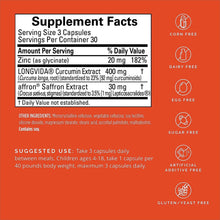 Cargar imagen en el visor de la galería, Dr Amen Brainmd Happy Saffron Plus 90 Cápsulas Con Extracto