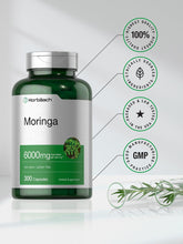 Cargar imagen en el visor de la galería, Horbäach Moringa Oleifera 6000 Mg 300 Cápsulas En Polvo