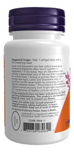 Cargar imagen en el visor de la galería, Luteína y Zeaxantina 25 mg NOW | 250 Cápsulas | Salud Visual