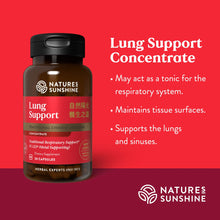 Cargar imagen en el visor de la galería, Natures Sunshine Concentrado Chino Tcm De Apoyo Pulmonar 30
