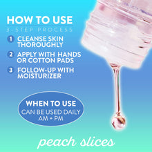Cargar imagen en el visor de la galería, Peach Slices Tónico Para Eliminar Imperfecciones Snail