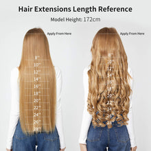 Cargar imagen en el visor de la galería, Extensiones De Cabello Ondulado Sintético Para 3/4 De La