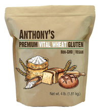 Cargar imagen en el visor de la galería, Anthony's Vital Wheat Gluten 4 Lb | Alto en Proteína | Keto