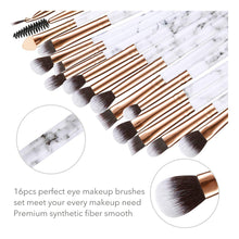 Cargar imagen en el visor de la galería, Duaiu 16 Brochas De Maquillaje De Ojos Brochas De Sombra De