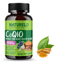 Cargar imagen en el visor de la galería, Naturelo Whole Food Coq10 Con Mezcla De Salud Cardíaca