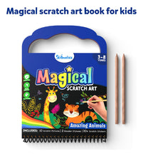 Cargar imagen en el visor de la galería, Skillmatics Libro De Arte Mágico Para Niños Animales Kits De