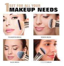 Cargar imagen en el visor de la galería, Brochas De Maquillaje De Base 2 Brochas De Maquillaje De