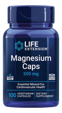 Cargar imagen en el visor de la galería, Cápsulas Vegetarianas De Magnesio 0.017 Oz 100 Unidades De