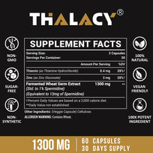 Cargar imagen en el visor de la galería, Spermidine Supplements 13mg 1300mg Cápsulas De Extracto De