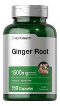 Cargar imagen en el visor de la galería, Horbäach Cápsulas De Raíz De Jengibre 1500 Mg 150