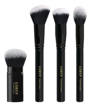 Cargar imagen en el visor de la galería, Loryp Juego De 4 Brochas De Maquillaje Profesional De Cara
