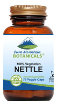 Cargar imagen en el visor de la galería, Stinging Nettle Leaf Cápsulas 75 Kosher Veggie Caps