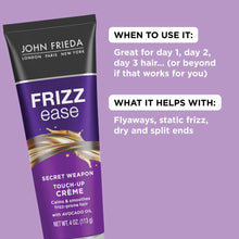 Cargar imagen en el visor de la galería, John Frieda Frizz Ease Secret Weapon Crema De Retoque Para