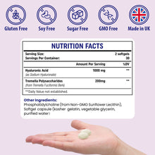 Cargar imagen en el visor de la galería, Suplementos De Ácido Hialurónico Liposomal De 1000 Mg