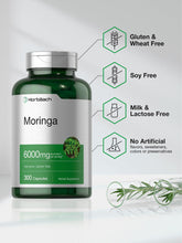 Cargar imagen en el visor de la galería, Horbäach Moringa Oleifera 6000 Mg 300 Cápsulas En Polvo
