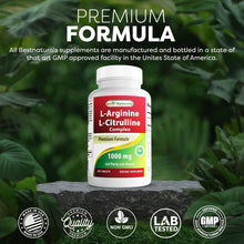 Cargar imagen en el visor de la galería, Best Naturals Tabletas Complejas L-arginina L-citrulina 250