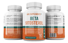 Cargar imagen en el visor de la galería, Krk Supplements 1 Botella De Beta Sitosterol 800mg Por