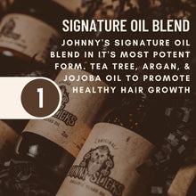Cargar imagen en el visor de la galería, Johnny Slicks Aceite Orgánico Para Barba Hidrata Reduce La
