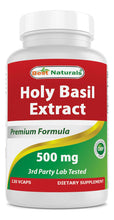 Cargar imagen en el visor de la galería, Best Naturals Manejo Del Estrés De La Albahaca Sagrada 500