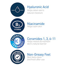 Cargar imagen en el visor de la galería, CeraVe Hydrating Toner for Face Non-Alcoholic with Hyaluronic Acid, Niacinamide, and Ceramides for S
