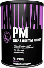 Cargar imagen en el visor de la galería, Animal PM | Zinc + Magnesio + Vitamina B6 + GABA + AKG | Sueño y Recuperación | 30 Packs
