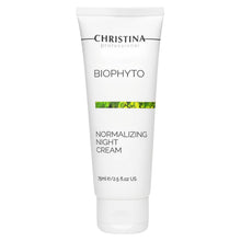 Cargar imagen en el visor de la galería, Christina Bio Phyto Crema de Noche Normalizante | Ác. Hialurónico + Vit E | 2.5 fl oz | Piel Grasa y Mixta
