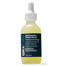 Cargar imagen en el visor de la galería, QRxLabs Sérum Niacinamida 5% + Retinol | Antienvejecimiento y Poros
