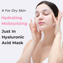 Cargar imagen en el visor de la galería, +wis+ Mascarilla Facial Triple Ác. Hialurónico | 24 Unidades | Vit B5 + Genciana | Hidrata + Repara + Antienvejecimiento
