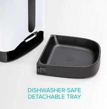 Cargar imagen en el visor de la galería, Alimentador automático de mascotas, dispensador de comida para perro y gato – Contiene alarmas de distribución, control de porciones, grabación de voz, temporizador programable hasta 4 comidas al día

