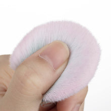 Cargar imagen en el visor de la galería, Kit Brochas Maquillaje + Esponjas Degradado Rosa Azul | Cerdas Sintéticas | Sin Crueldad | Uso Profesional

