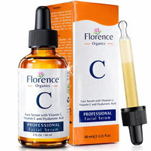 Cargar imagen en el visor de la galería, Suéro Facial Vitamina C 2 fl oz | Niacinamida + Ác. Hialurónico + Antioxidantes | Iluminador + Antimanchas
