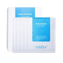 Cargar imagen en el visor de la galería, +wis+ Mascarilla Facial Triple Ác. Hialurónico | 24 Unidades | Vit B5 + Genciana | Hidrata + Repara + Antienvejecimiento

