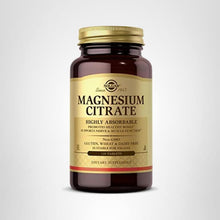 Cargar imagen en el visor de la galería, Citrato de Magnesio | 120 Tabletas | Vegano | Sin Gluten | Kosher | Solgar
