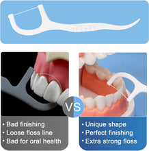 Cargar imagen en el visor de la galería, Palillos de Hilo Dental Biodegradables | 165 Uds (3 Cajas x 55) | Hilo Irrompible | Ecológicos
