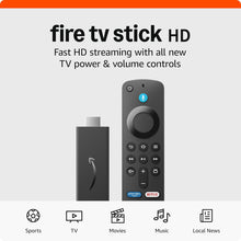 Cargar imagen en el visor de la galería, Amazon Fire TV Stick HD con Alexa | Streaming en Full HD, TV en Vivo y Control Smart Home
