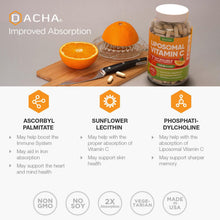 Cargar imagen en el visor de la galería, Dacha Vitamina C Liposomal 1700mg | 200 Cápsulas | Inmunidad y Colágeno
