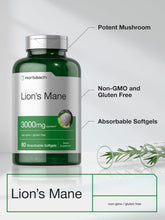 Cargar imagen en el visor de la galería, Horbäach Melena de León 3000 mg | 80 Cápsulas | Cognición y Memoria
