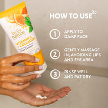 Cargar imagen en el visor de la galería, By Nature Limpiador Facial Vitamina C + Colágeno | 7 oz | Cremoso + Hidratante | 97% Natural | Cruelty-Free
