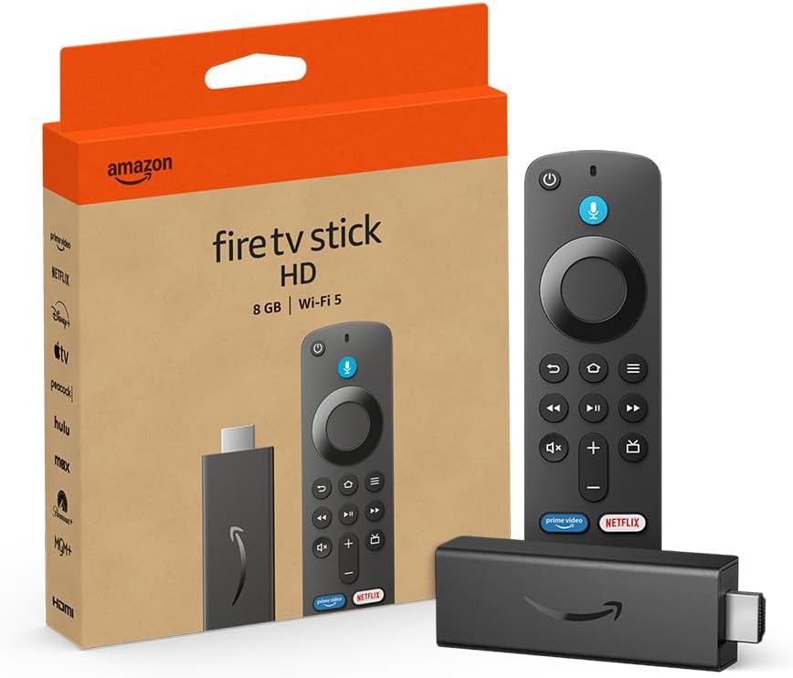 Amazon Fire TV Stick HD con Alexa | Streaming en Full HD, TV en Vivo y Control Smart Home