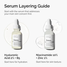 Cargar imagen en el visor de la galería, The Ordinary Niacinamida 10% + Zinc 1% | Sérum Antiimperfecciones | Poros + Brillo + Control Grasa | 30 ml

