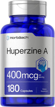 Cargar imagen en el visor de la galería, Horbäach Huperzine A 400 mcg | 180 Cápsulas | Suministro Extendido
