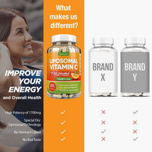 Cargar imagen en el visor de la galería, Dacha Vitamina C Liposomal 1700mg | 200 Cápsulas | Inmunidad y Colágeno
