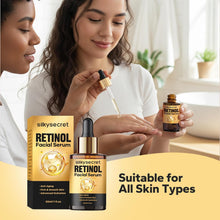 Cargar imagen en el visor de la galería, Silkysecret Suéro Retinol 2% | 2 fl oz | Ác. Hialurónico + Vit C + Vit E + Niacinamida | Antienvejecimiento
