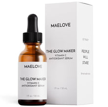 Cargar imagen en el visor de la galería, Maelove Glow Maker Suéro Vitamina C 15% + Vit E + Ácido Ferúlico + Hialurónico 30ml
